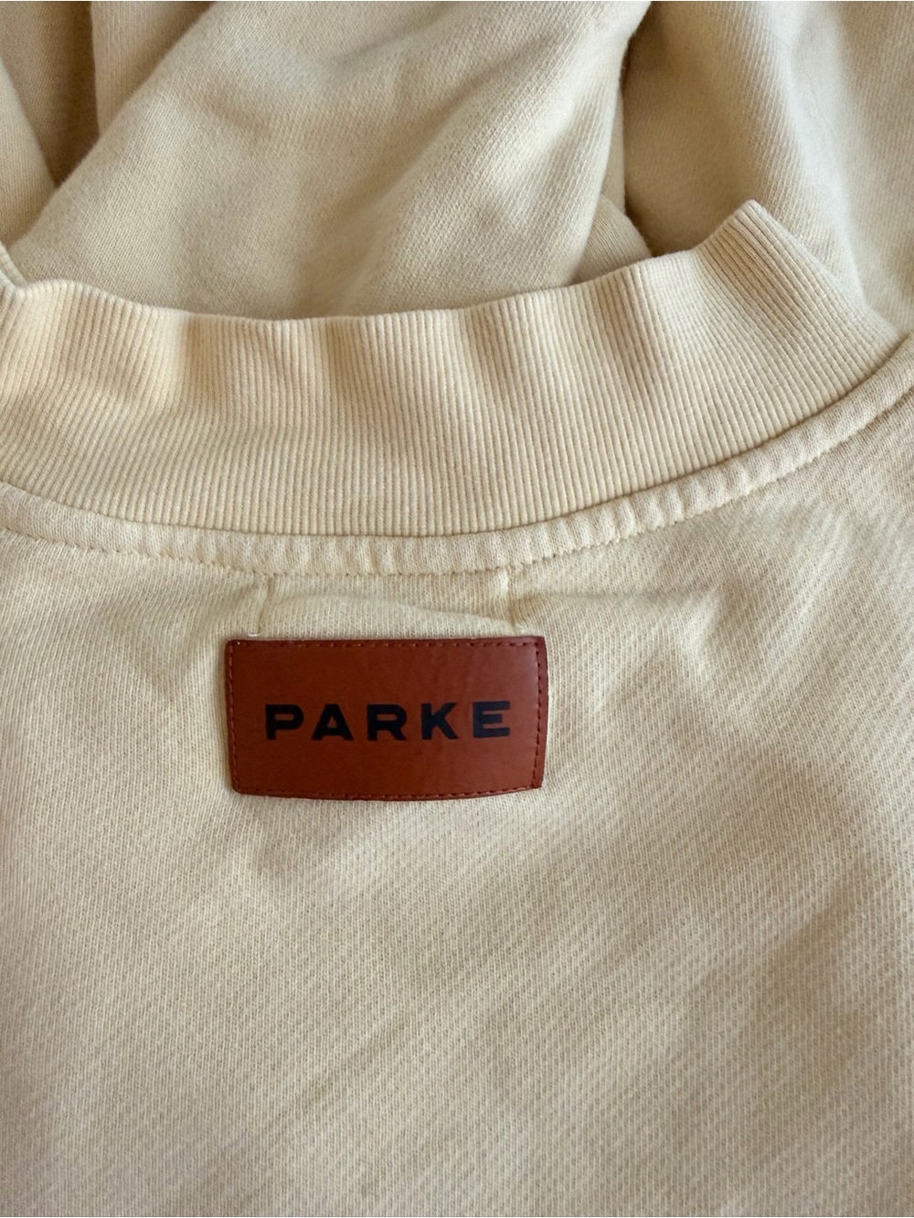 PARKER yellow mockneck